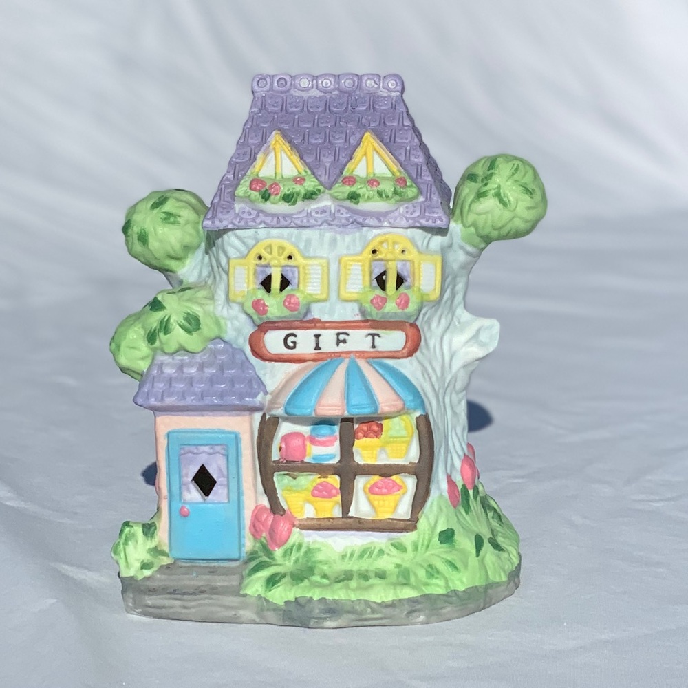 Easter Jubilee Porcelain Bunny House ~ Gift Shop